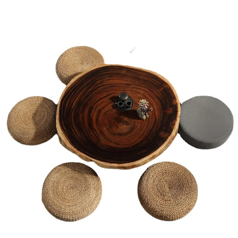 Rush Cushion Wholesale Kneeling Meditation Zen Yoga Cushion Rush Window Sill Cushion Thickened Rush Cushion
