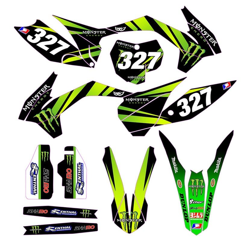 Off-Road Motorcycle Sticker Compatible with Huayang Kayo Old Model K6 Decorative Sticker Decal Wrap RK