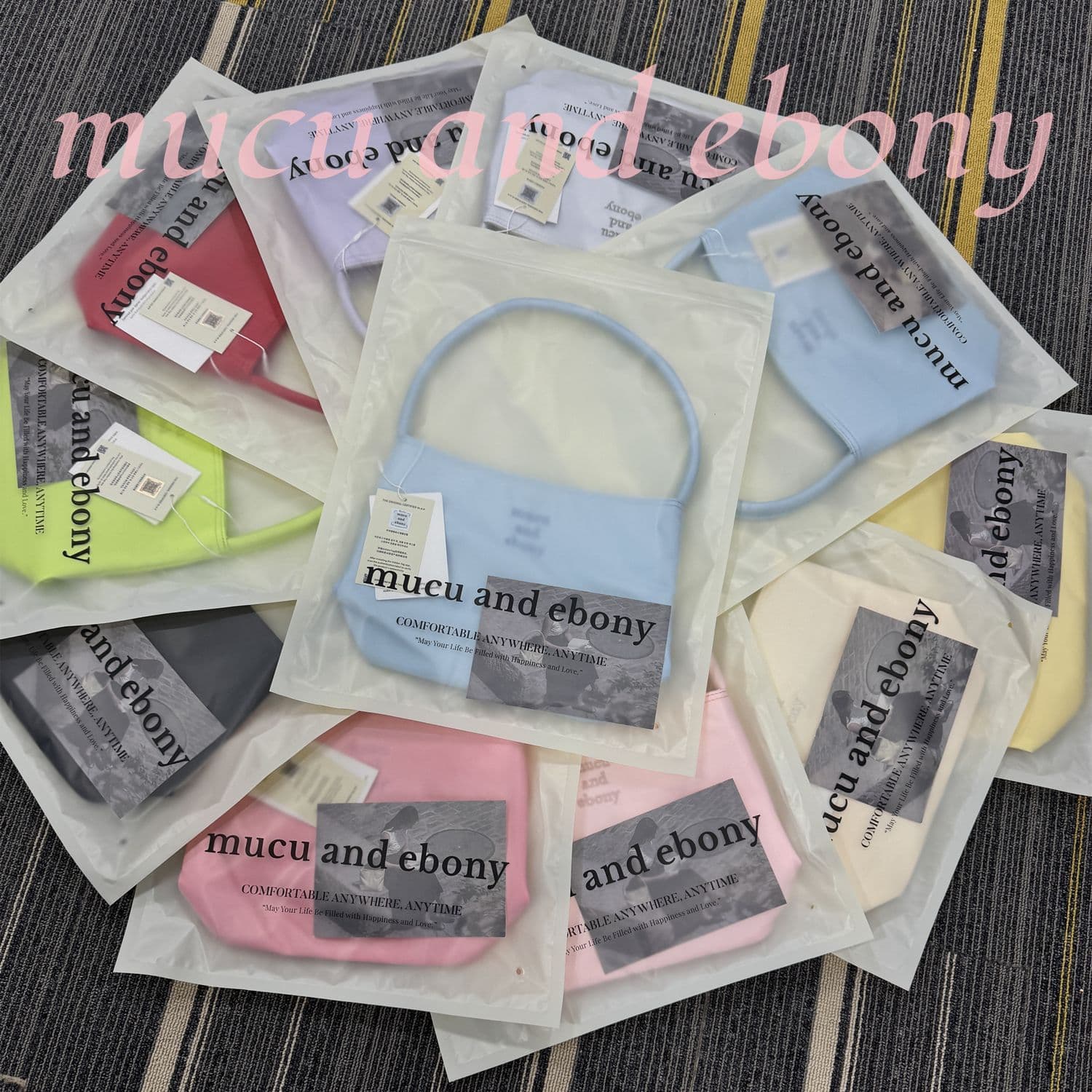 Mucu and ebony Wonyoung Jennie Korean ins niche Korean-style underarm bag crossbody bag handbag