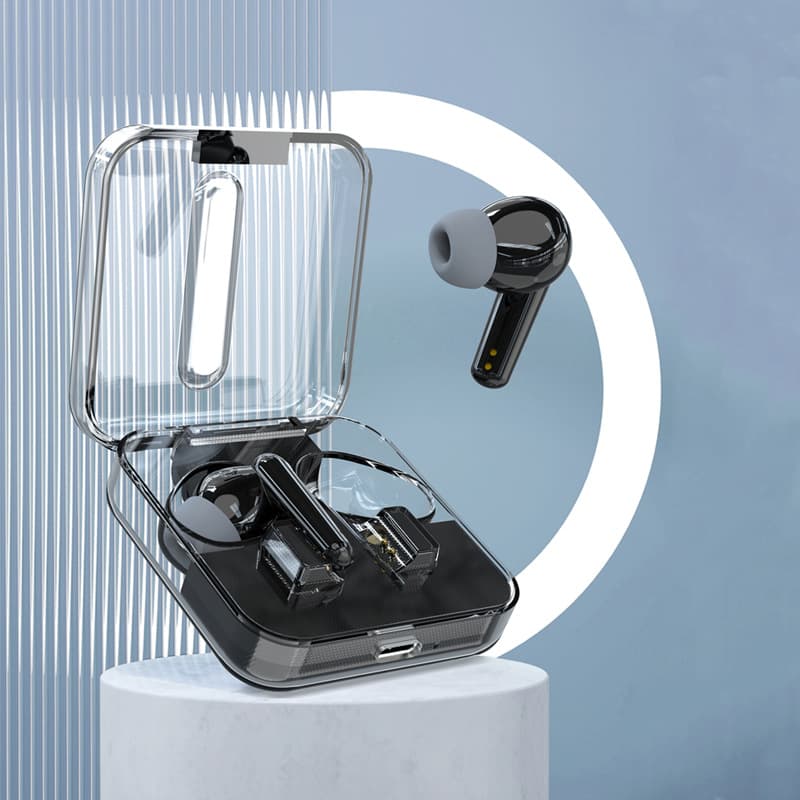 Factory 26 Private Mold S168 Transparent Space Capsule Bluetooth Earphones Noise-Canceling In-Ear Wireless Headphones Berlin Sound