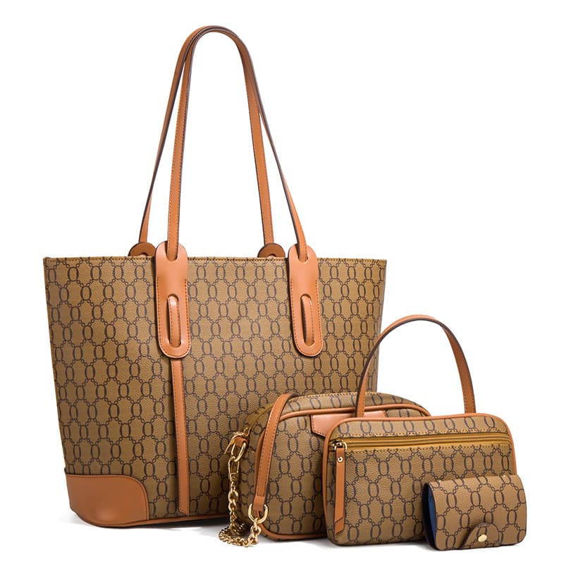 2026 New Style Handbag Fashion Large Tote Bag Trendy Shoulder Crossbody Bag Large Capacity 4-Piece Set Mother-Daughter Bag