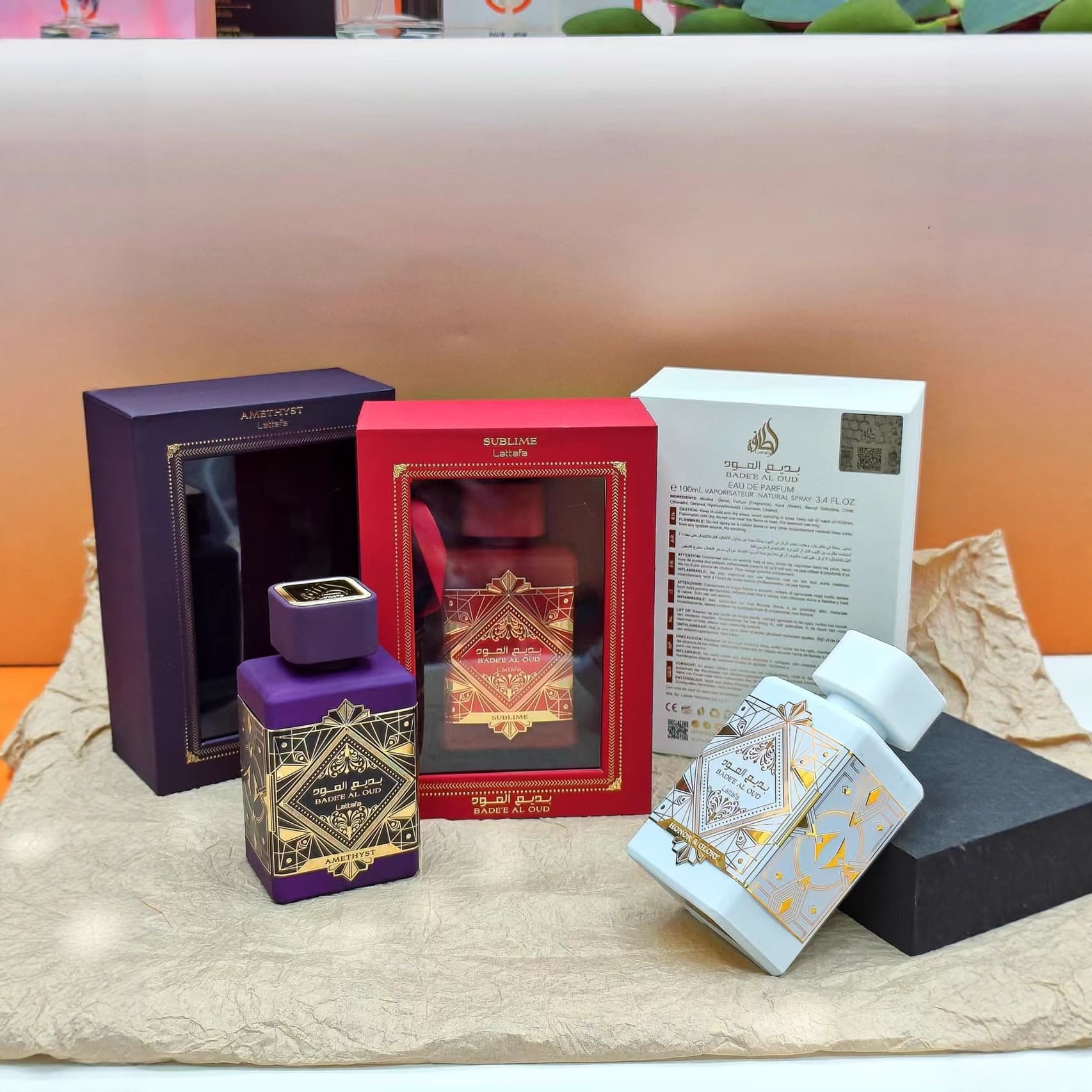 Cross-border bestseller perfume Lattafa Perfumes Bade'e Al Oud Oud Amethyst perfume wholesale