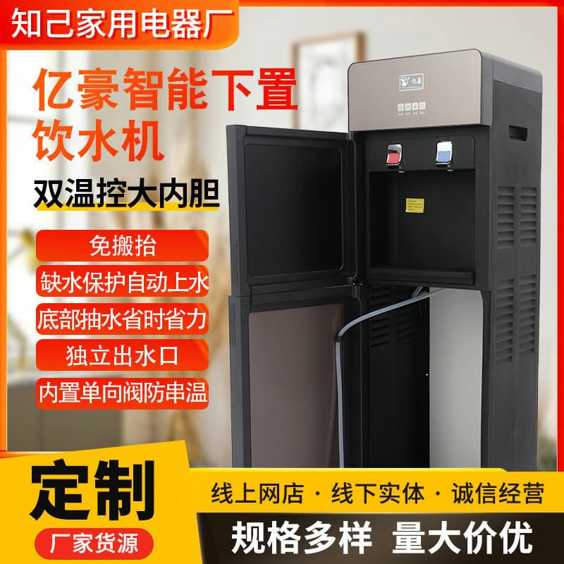 Manufacturer Customized Under-Sink Water Dispenser with Warm and Hot Functions, Automatic Vertical Home Water Dispenser