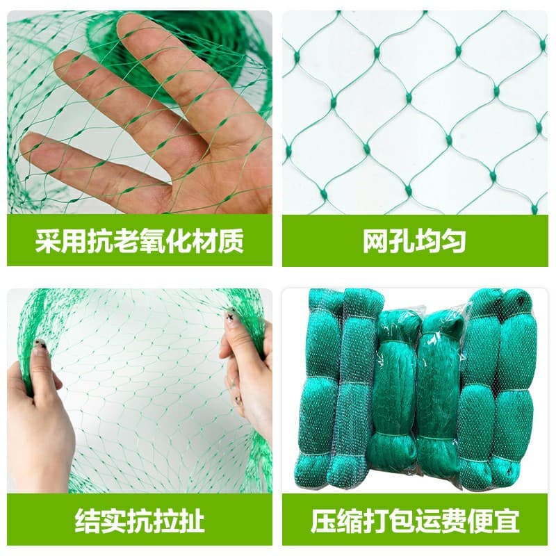 Cross-border Best-selling Outdoor Bird Netting for Orchards, Fruit Trees, Agricultural Use, Balcony Multi-functional Farming Net, Bird Barrier Net
