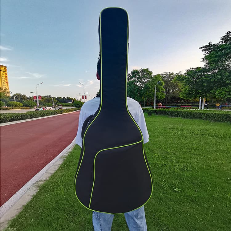 12mm Thickened Guitar Bag 36/38/41 Inch Cotton-Padded Waterproof Guitar Bag Case for Folk Acoustic Guitar