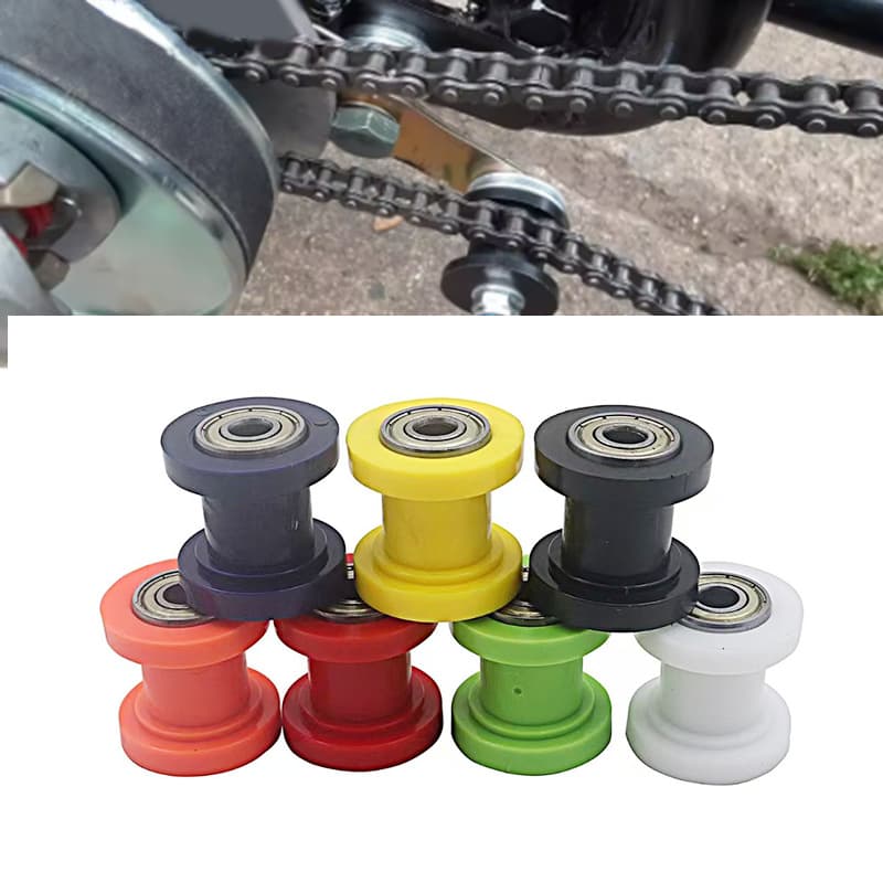 Off-Road Motorcycle ATV Beach Vehicle Modification Gaosai Chain Guide Sprocket Tensioner Rolling Wheel Anti-Slip Wheel