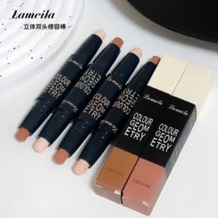 Lamela Contour Stick Highlight & Shadow Dual-Ended Concealer for Nose Contour 1002