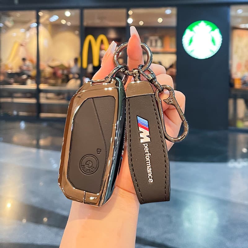 Suitable for BMW 5 Series Key Cover, New 25 Model 530 Car 740 7 Series 735Li Key Case, New 24 Model X5 X2 Female X1 Shell