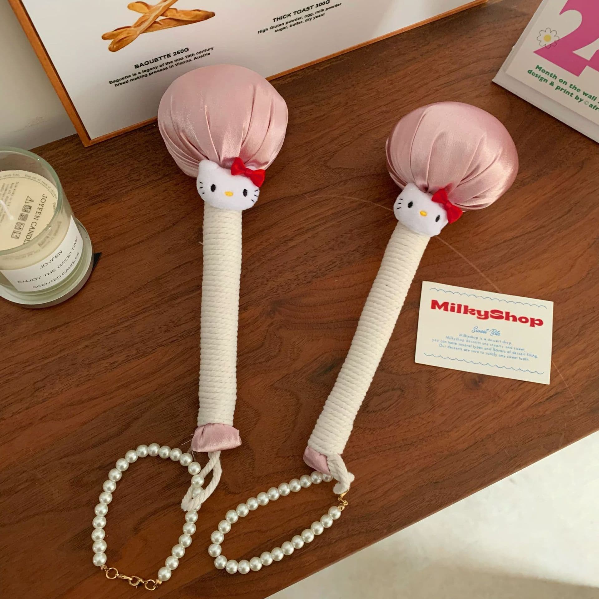 Cartoon Cute Cat Mugwort Hammer Home Back Massage Hammer Joint Tapping Handheld Satin Moxibustion Hammer Souvenir Gift