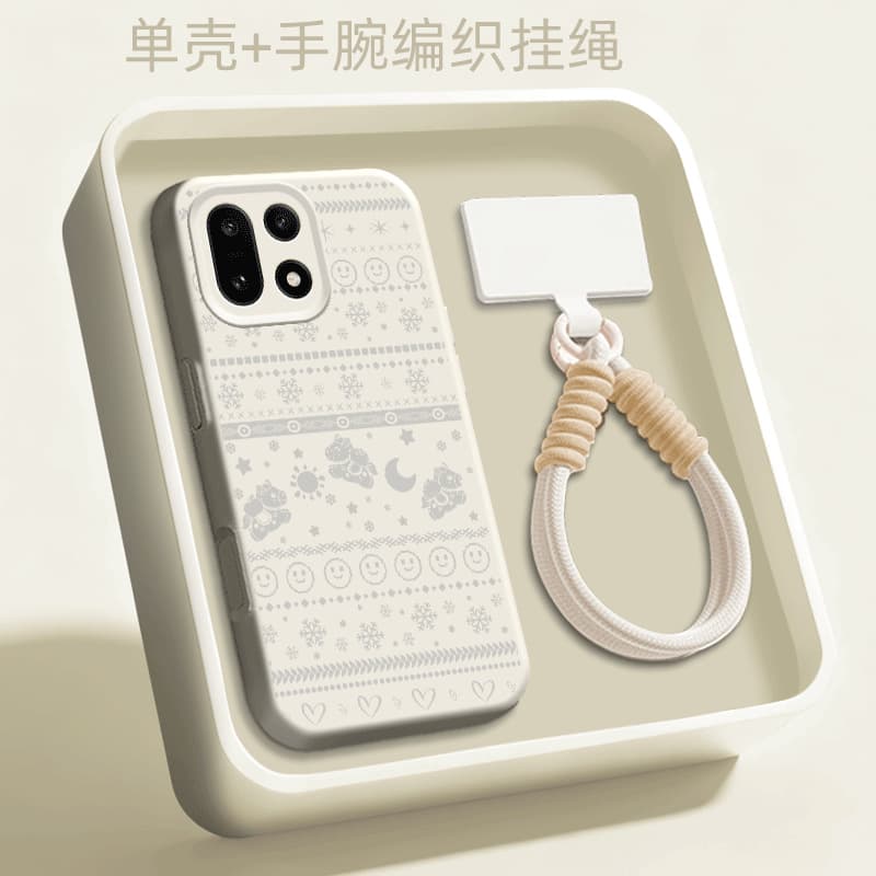 Pony Snowflake Case for OnePlus 15, OnePlus 13 Cute Cartoon Animal, OnePlus 12 Shockproof Protective Cover
