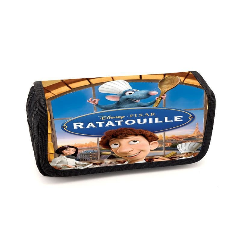 Ratatouille Pencil Case Anime Peripheral Stationery Pencil Case Manufacturer Direct Delivery