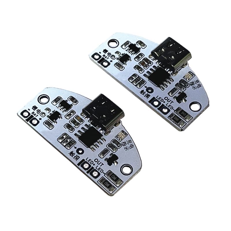 New TYPE-C Desk Lamp Circuit Board USB Charging Three-Level Stepless Dimming LED Touch Night Light Control Module