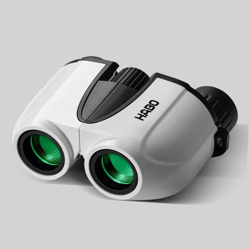Cross-border Best-selling 10x25 Small Paul Binoculars High Definition High Magnification Foldable Portable for Concerts and Outdoor