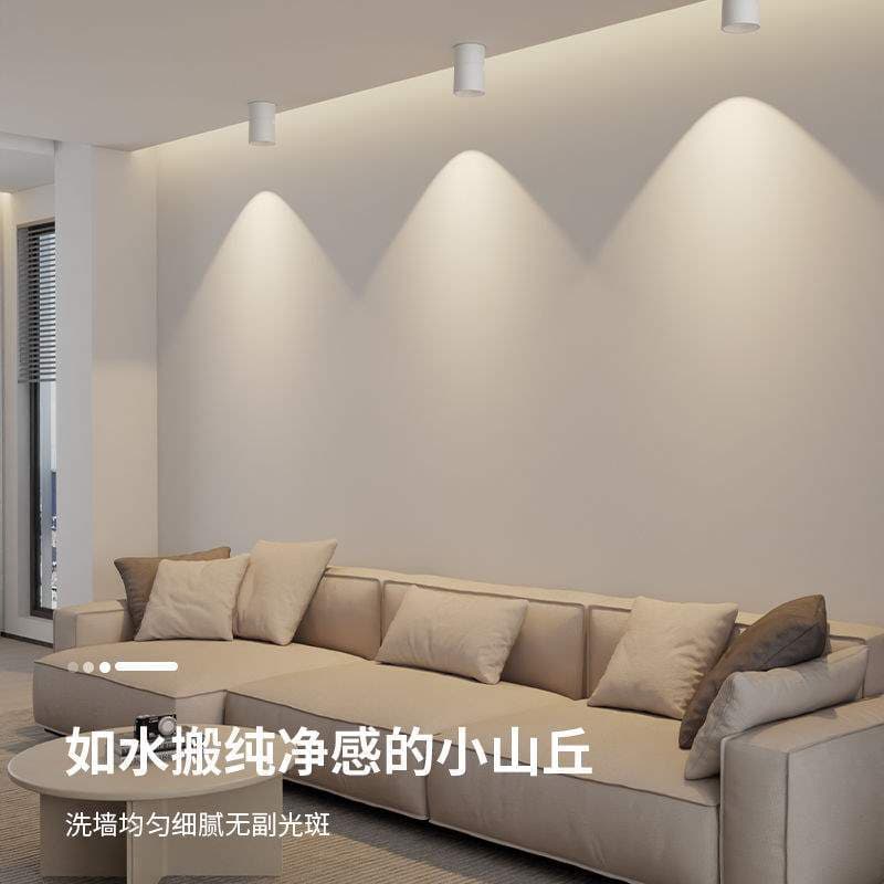 Surface-Mounted Angle Spotlight LED Entryway Adjustable Downlight No Chandelier Foldable Home Background Wall Living Room Others