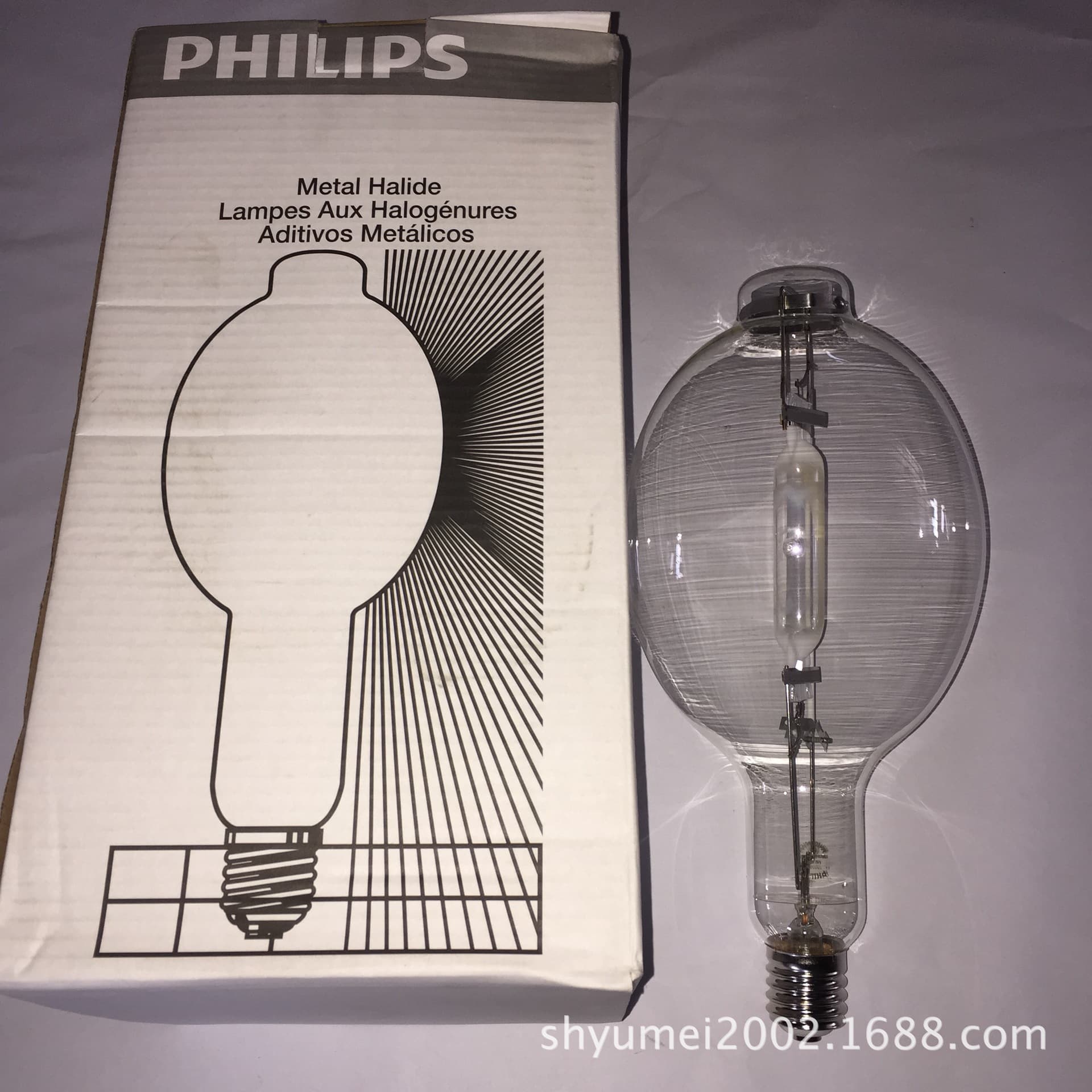 Feiqing Light Type Metal Halide Lamp MH1000W/U BT56 E0 Fish Attracting Light