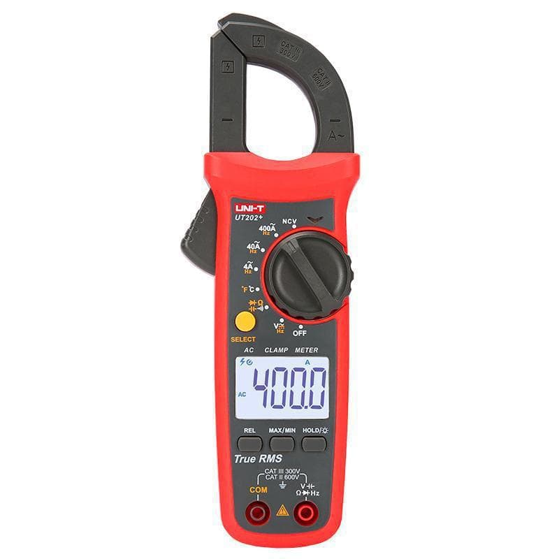 Unilide UT201+ digital clamp multimeter AC and DC ammeter electrician multimeter high-precision clamp meter