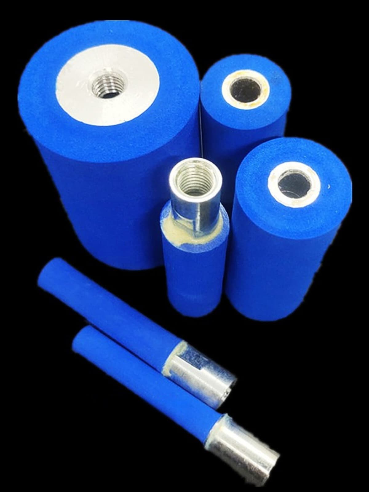Wholesale angle grinder sponge wheel with teeth sponge stick woodworking grinding inner hole/groove/dead corner teeth M10 sponge wheel