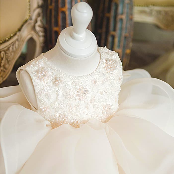 Children's Princess Dress Birthday Tutu Flower Girl Wedding Dress Piano Performance Gown Runway Costume