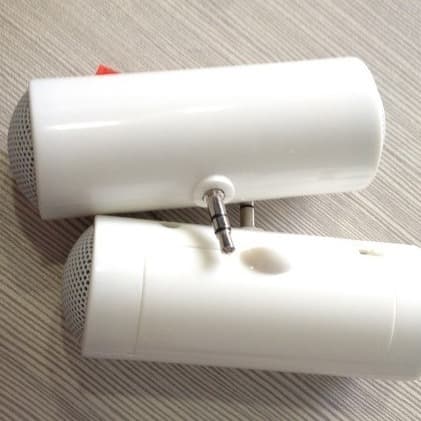 3.5mm direct plug mini speaker for mobile phones and tablets, hot-selling gift item in foreign trade
