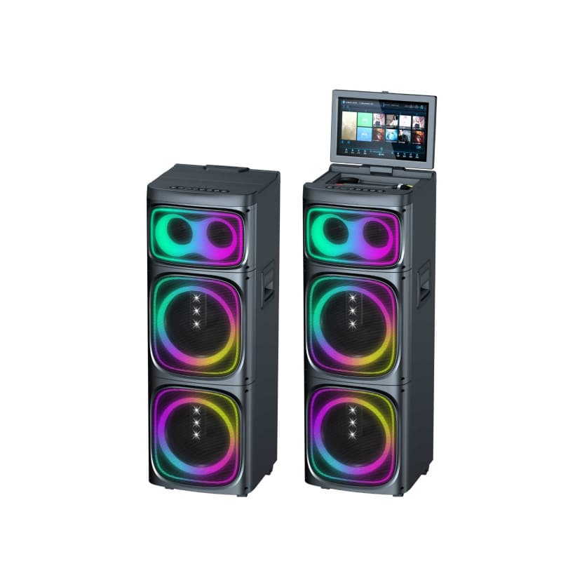Karaoke Machine Portable Touchscreen Outdoor Video Speaker K Song Song-Requesting Machine Smart Speaker 160W