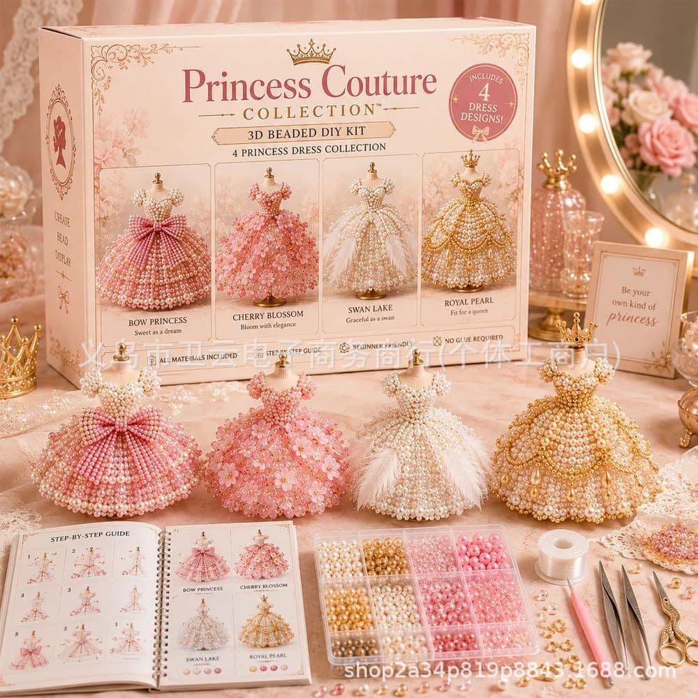 3D Beaded Animal & Fantasy DIY Collection