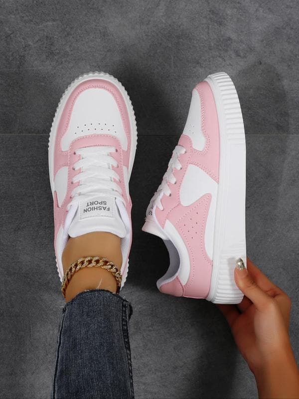 Y 73487 Breathable Platform Sneakers