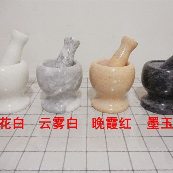 Stone Garlic Masher Mortar and Pestle Garlic Crusher Manual Garlic Smasher Sesame Grinder Stone Garlic Masher