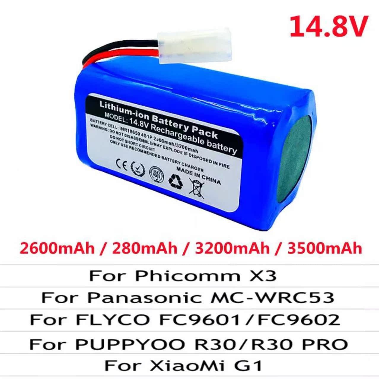 Factory Direct 14.8V for Xiaomi G1 MI Robot Vacuum Mop Essential MJSTG1 Robot