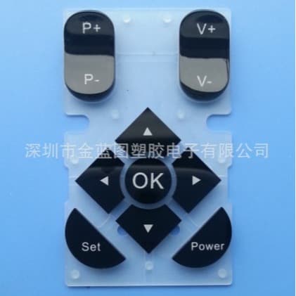 Professional manufacturing and processing of plastic and silicone buttons, including spray painting and laser engraving, and acrylic translucent buttons.