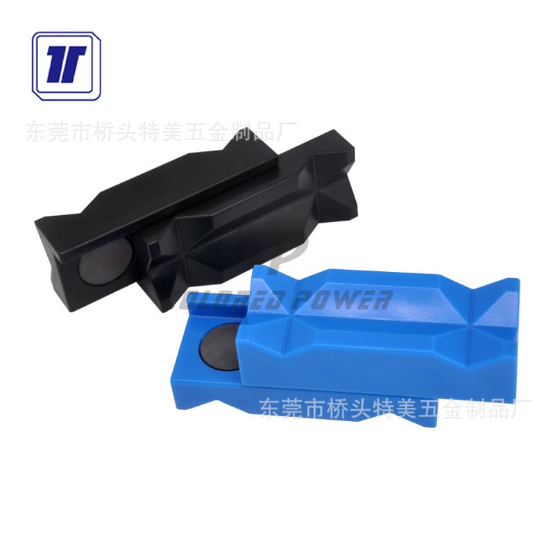 Bench vise with nylon protective strip, flat-jaw vise protective sleeve, magnetic flat-jaw vise anti-pinch pad, Vise Jaw