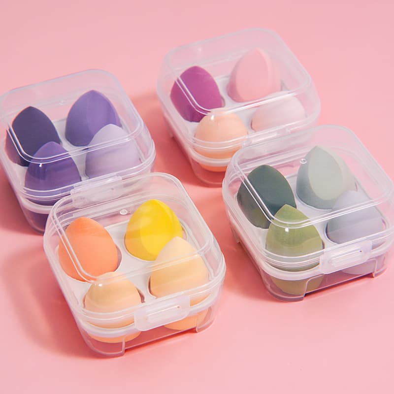 Beauty egg water drop gourd-shaped wet and dry makeup special sponge air cushion puff makeup egg set makeup skin-friendly