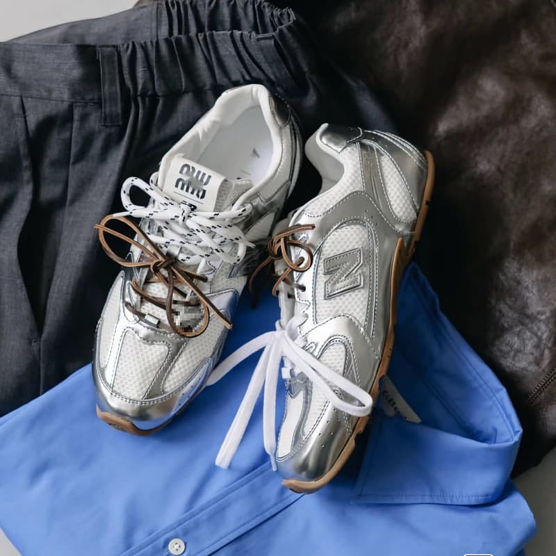 Original NB530 Miu German Training Shoes Mesh Breathable Versatile Agam Shoes Women's Retro Casual Sports Jogging Shoes