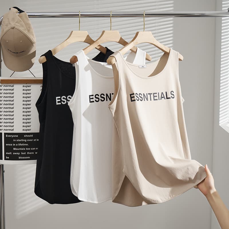 Summer New Style Thin Plus Size Vest for Curvy Women, Extra Large Size, Fits Up to 250 lbs, Loose Fit, Covers Tummy S5207