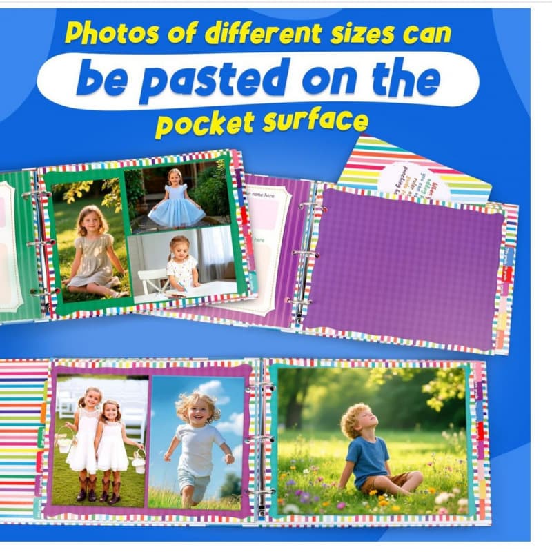 Cross-border School Memory Book Scrapbook for Kids Campus Memoir Scrapbook
