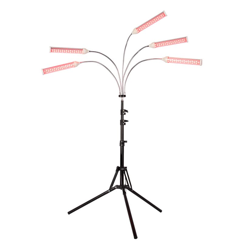 Cross-Border Floor Tripod Stand Red Light 660+850 High-Power Five Infrared Lamps Therapy Light