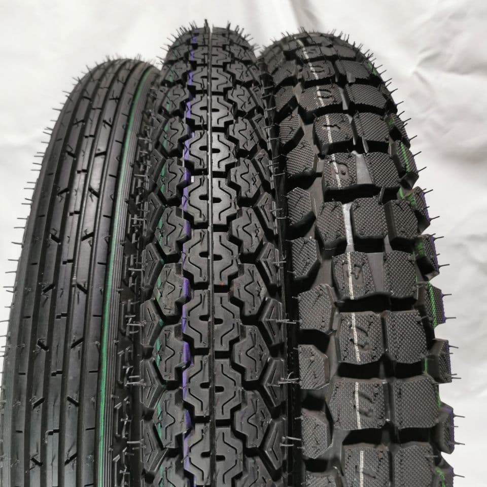 Motorcycle Anti-Slip Outer Tire 3.00/2.75/2.50/3.25/-18-17 Tubeless Genuine Thickened Tire