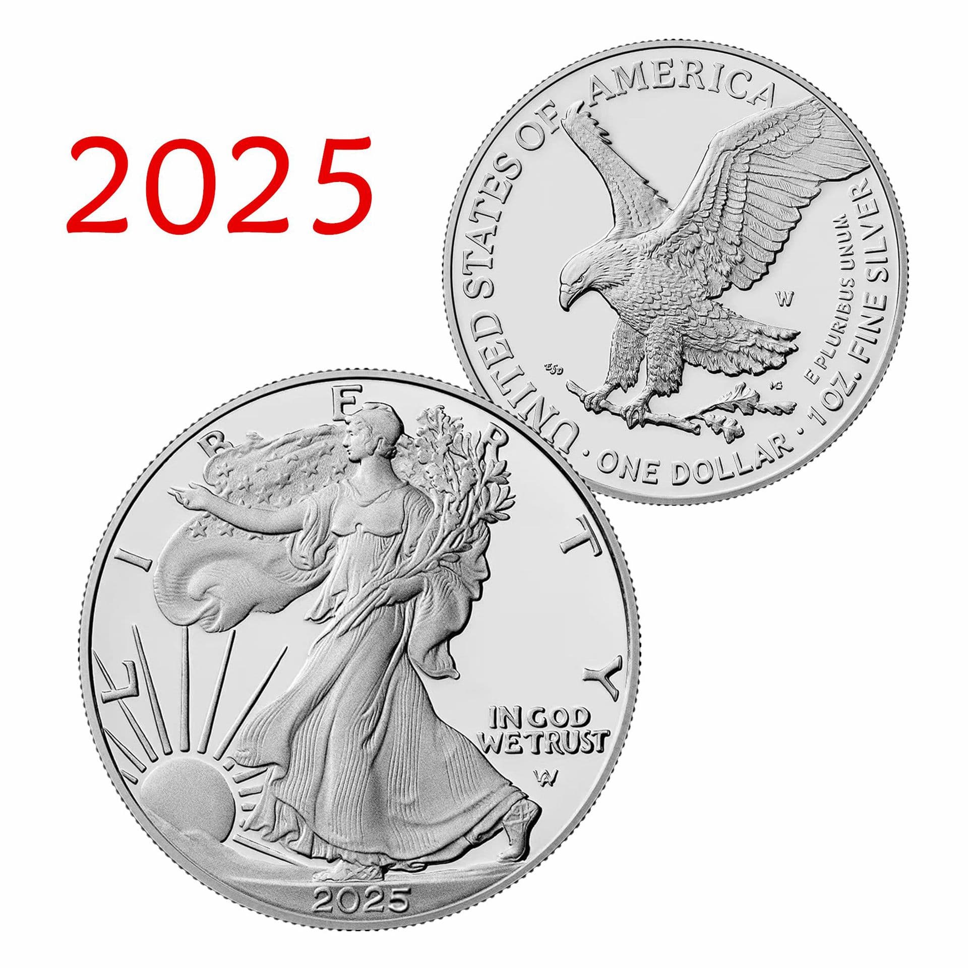 1:1 Spread-Wing Eagle American Eagle Coin Commemorative Coin 2026 Export eBay Coin Maple Leaf Coin Deer Coin Non-Magnetic