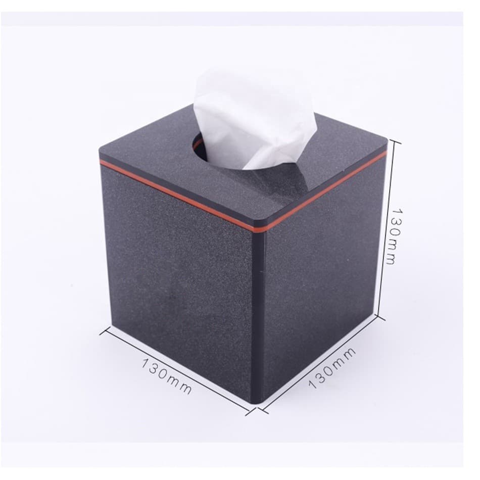 Custom acrylic hotel tissue box storage box display water cup rack toothbrush washing disposable toothbrush holder