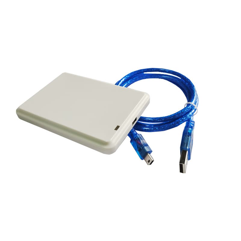 UHF RFID desktop card issuer/reader standard configuration (USB HID & KEYBOARD) high-efficiency card reading