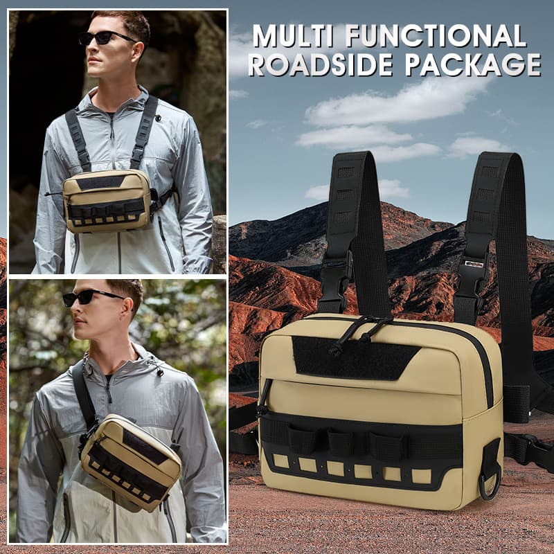 Cross-Border Multi-Purpose Tactical Chest Bag, Outdoor Bag, Multi-Purpose Crossbody Bag, Camouflage Sports Backpack, Travel Bag
