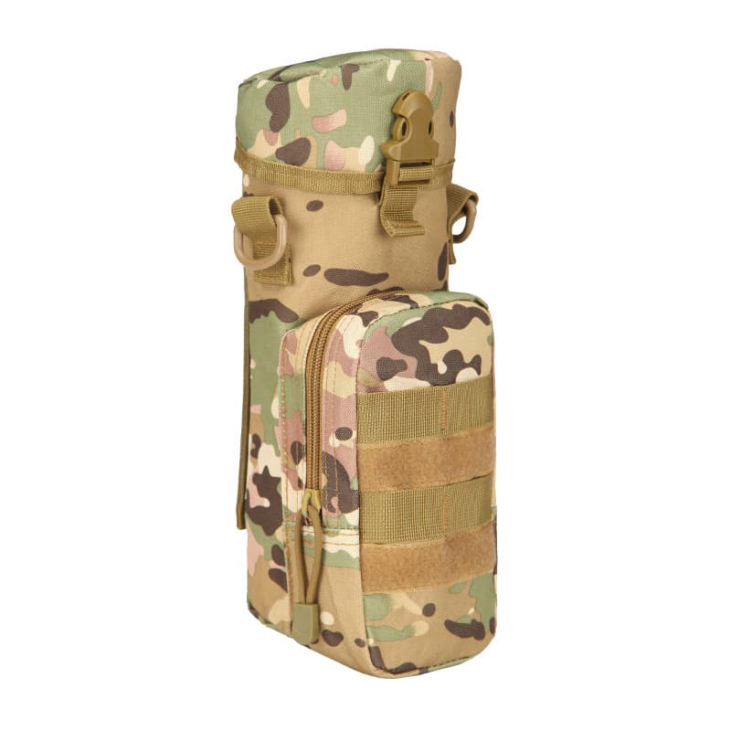 In Stock Wholesale Outdoor Sports Water Bottle Pouch Crossbody Waist Bag MOLLE Mounted Tactical Pouch Multifunctional Water Bottle Waist Bag