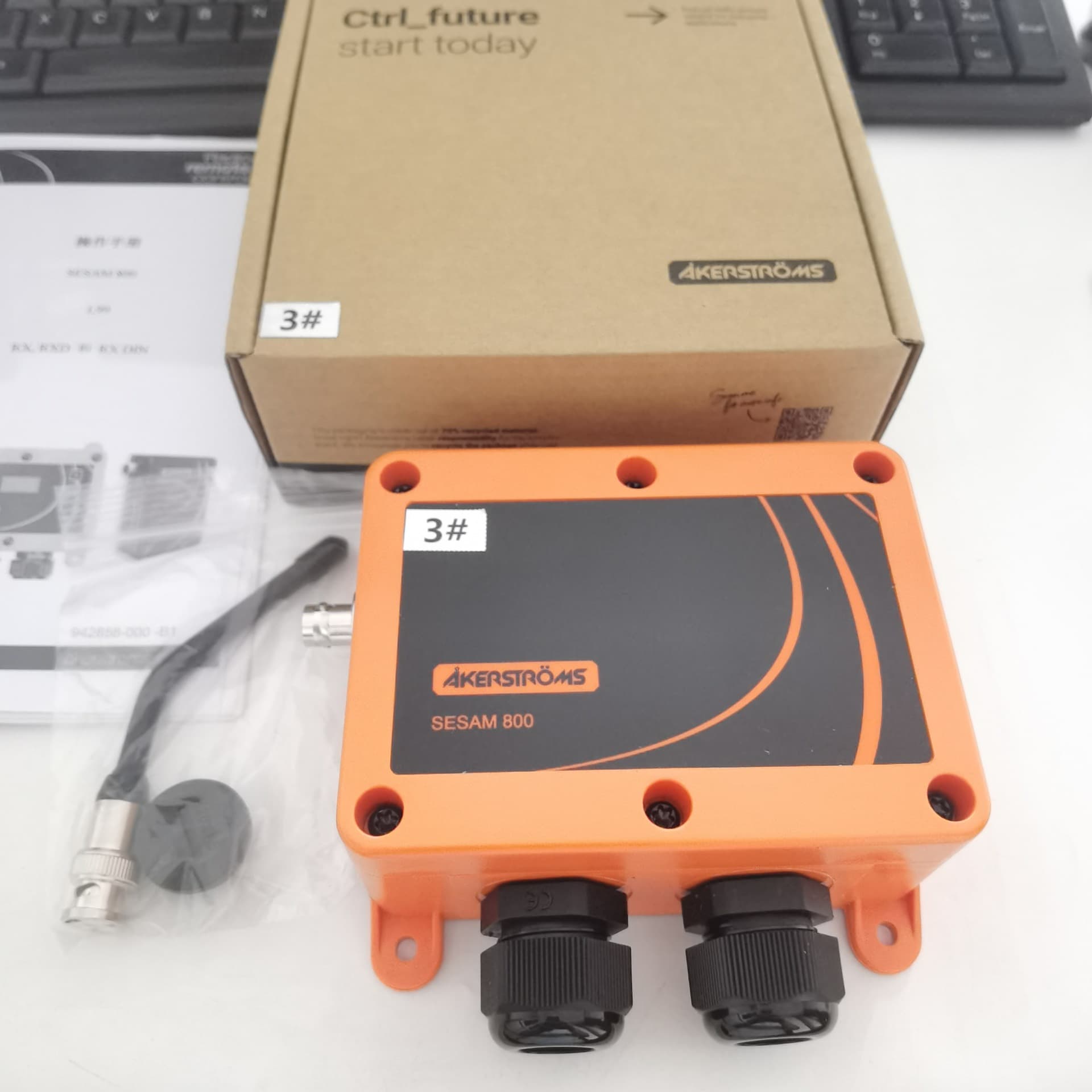 Swedish Olistone Wireless Remote Control Receiver + Wireless Remote Control Transmitter, SESAM800 L99 Order