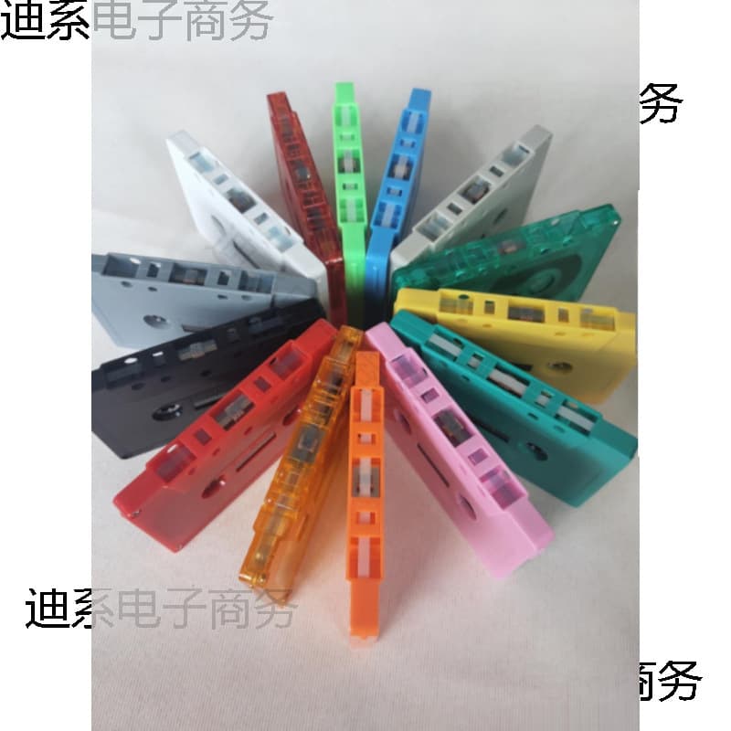 Colored magnetic tapes, decorative magnetic tapes, blank magnetic tapes without inner core or outer case