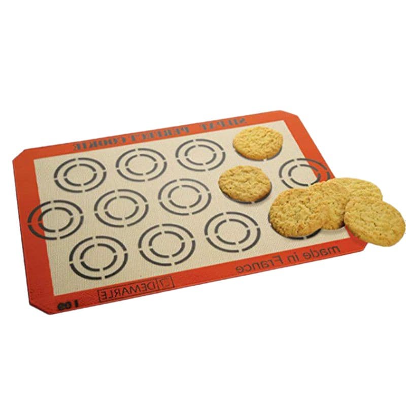 High Temperature Resistant Macaron Silicone Mat Oven Mat Puff Cookie Baking Mat Home Baking Tool