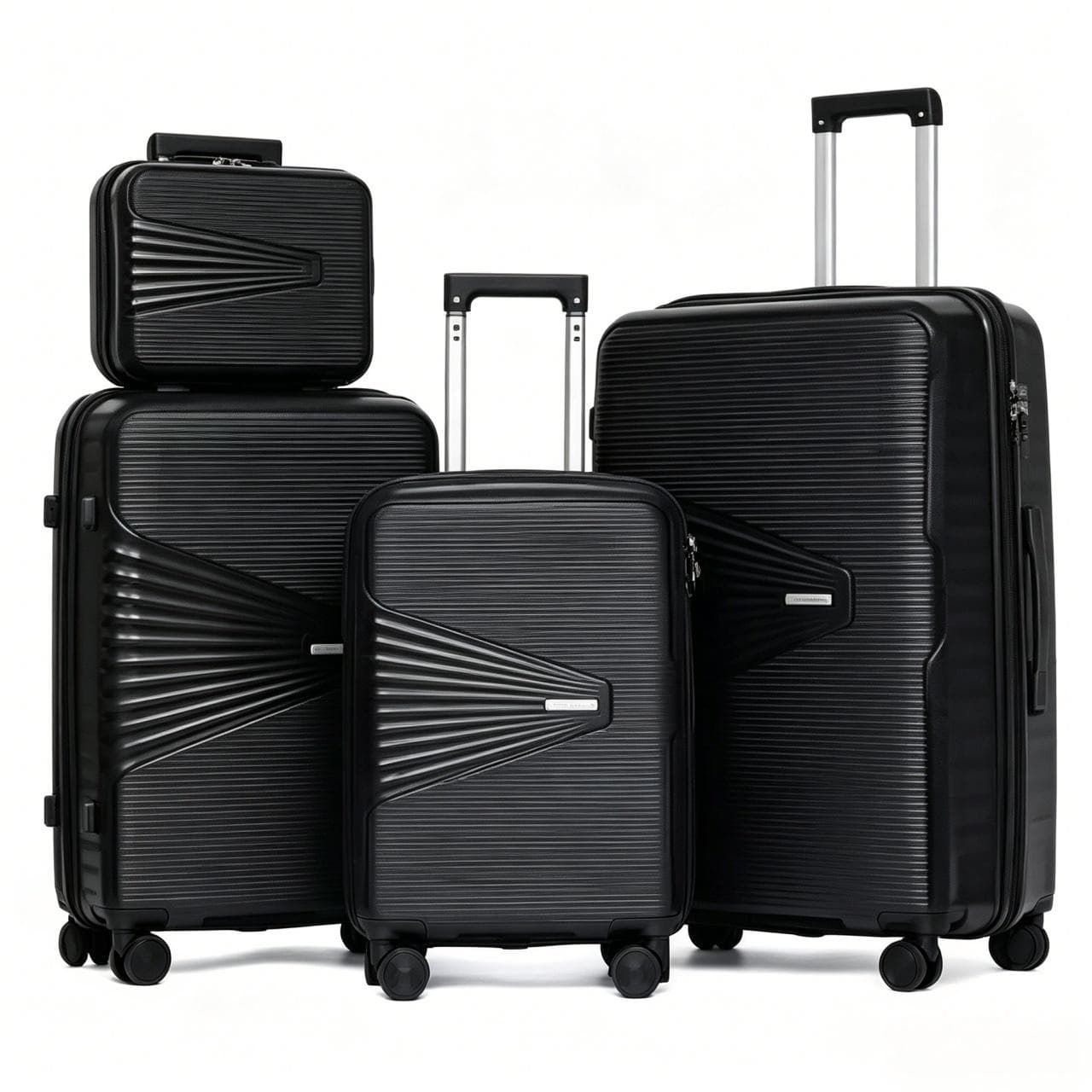 Factory Direct New PP Case Large Capacity Fashion Waterproof Travel Luggage Leisure Travel Multi-Color Set Trolley Case