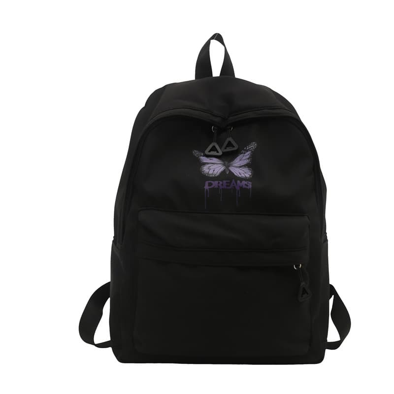Cute Printed Cartoon Backpack for Elementary and Middle School Girls (Grades 4-9), Lightweight, Large Capacity, Soft Style, School Shoulder Bag