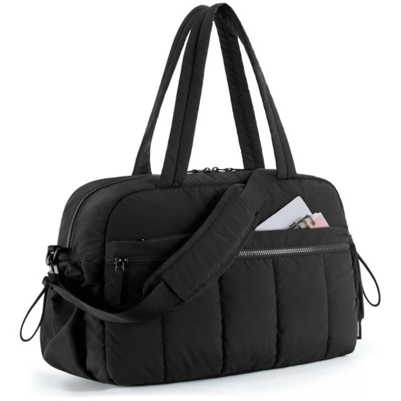 Large Capacity Travel Bag Fitness Sports Bag with Toiletry Bag Shoulder Bag Men Women Casual Travel Leisure Outdoor Activity