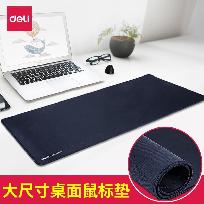 Deli 2226 mouse pad 80 * 30cm large gaming computer office home keyboard tray table mat table mat wholesale