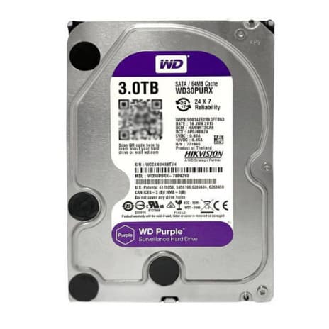 Desktop Hard Drive Purple Blue 1TB/2TB/4TB Desktop Mechanical Hard Drive Surveillance Hard Drive 3.5 Inch 50