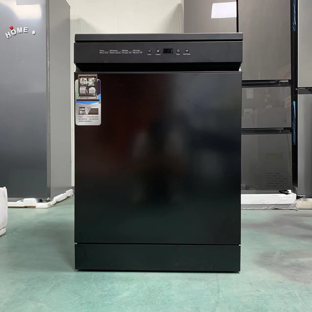Automatic Built-in Dishwasher with Hot Air Drying, Large Capacity Home Use, Factory Direct Sales for Foreign Trade Export Disinfection Cabinet
